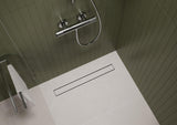 HANSGROHE RainDrain Go Komplettset Duschrinne 800 mm rückseitig befliesbar, matt schwarz