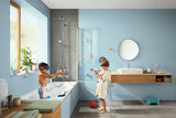 HANSGROHE Talis E Einhebel-Waschtischmischer 110 mit Ablaufgarnitur, chrom – ComfortZone, 5 l/min