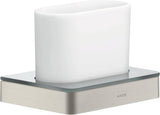 AXOR Universal Softsquare Zahnputzbecher Wandmontage Chrom von Hansgrohe