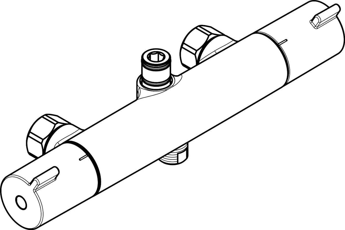 HANSGROHE HG Thermostat Showerpipe chrom – Hansgrohe Deutschland Vertriebs GmbH