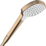 HANSGROHE HG Handbrause CROMA Select E 1jet brushed bronze – 110 mm, Rain, QuickClean