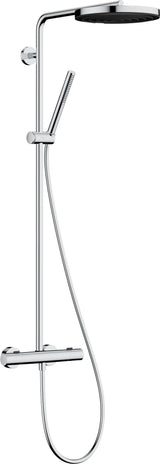 HANSGROHE Showerpipe Pulsify S Puro 1 Jet mit EcoSmart-Thermostat in Chrom