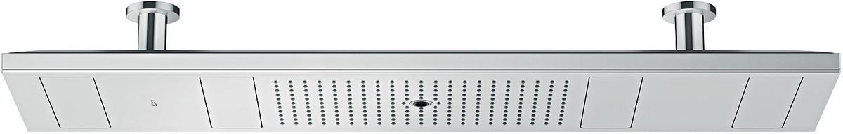 AXOR ShowerHeaven 4 Jet Kopfbrause 1200x1200 mm mit LED-Beleuchtung 3500 K von Hansgrohe