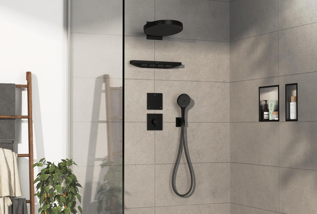 HANSGROHE ShowerSelect Comfort E Absperrventil UP Chrom für 3 Verbraucher