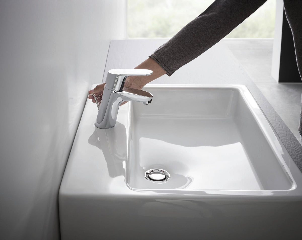 Hansgrohe Focus 70 Einhebel-Waschtischmischer DN 15 mit Zugstangen-Ablaufgarnitur, chrom