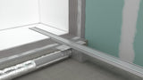 HANSGROHE RainDrain Compact Duschrinne 1200 mm Komplettset – Edelstahl, flache Installation, DN 40