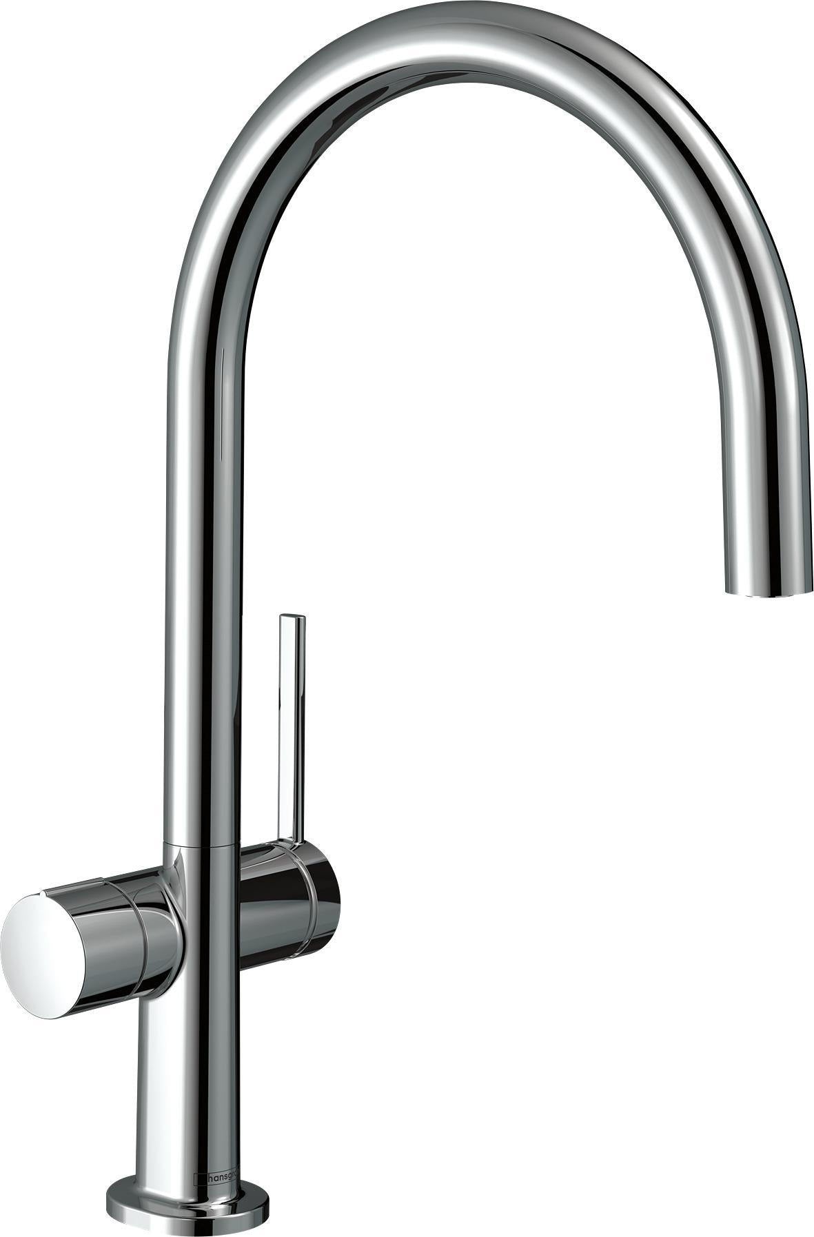 HANSGROHE Talis M54 Spültischmischer 220 mit Geräteabsperrventil – ComfortZone, chrom
