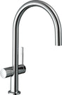 HANSGROHE Talis M54 Spültischmischer 220 mit Geräteabsperrventil – ComfortZone, chrom