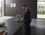 HANSGROHE Aquno Select M81 Spültischmischer 250 mit Ausziehauslauf 2jet Chrom