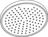 AXOR Kopfbrause 220 1jet EcoSmart Chrom – Rain-Duschkopf mit Antikalk, 220 mm, für Wand- und Deckenmontage