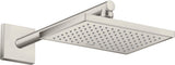 AXOR Kopfbrause 245 x 185 mm, 1 Jet, EcoSmart, chrom – Hansgrohe