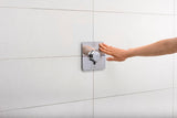 HANSGROHE ShowerSelect Comfort Q Thermostat UP Chrom – 2 Verbraucher, Select-Tasten, Mengensteuerung