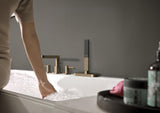 HANSGROHE Finoris Fertigmontageset 4-Loch-Wannenrandarmatur mit sBox in Chrom