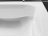 HANSGROHE WC-Sitz EluPura Q weiß mit SoftClose und QuickRelease – Montage von oben