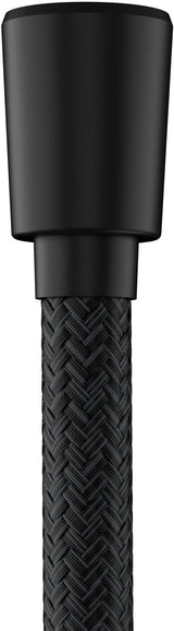 Hansgrohe Designflex Textilbrauseschlauch 160 cm Chrom – Recycled PET, Knickgeschützt, Drehwirbel