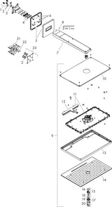 AXOR ShowerSolutions Kopfbrause 466 x 300 mm 2jet Chrom – Rain & RainStream