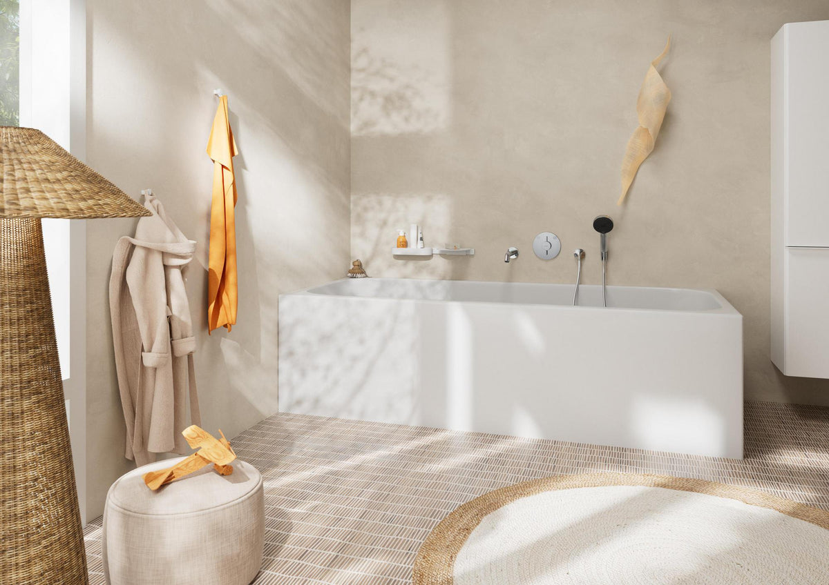 HANSGROHE HG Mischer DuoTurn S Unterputz, 2 Verbraucher chrom – Mengensteuerung und Umsteller