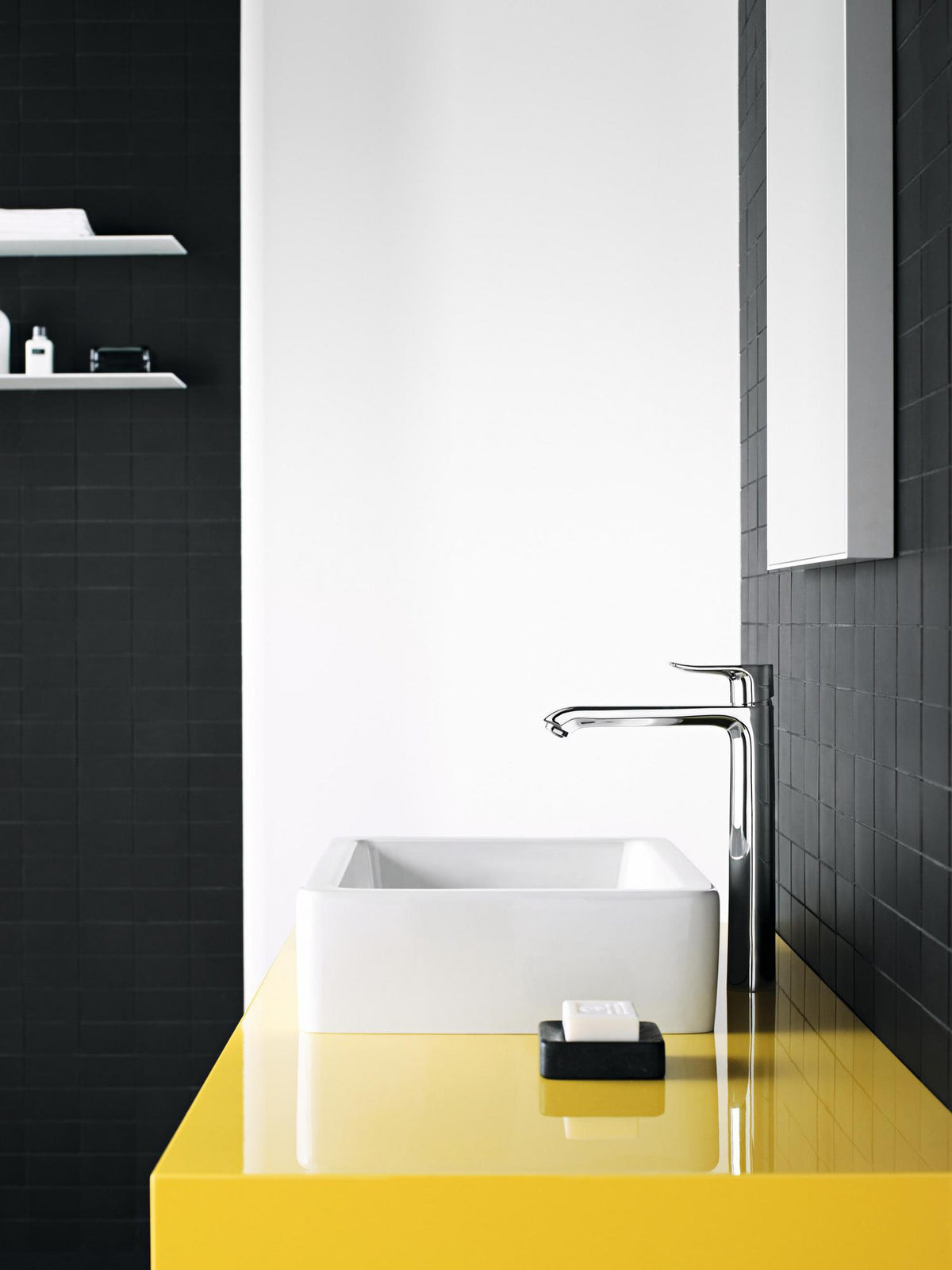 HANSGROHE Metris 260 Einhebel-Waschtischmischer mit ComfortZone, Zugstangen-Ablaufgarnitur und Temperaturbegrenzung, chrom