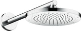 AXOR Kopfbrause 245 1jet EcoSmart Chrom – 245 mm Rain Strahl für Wand- und Deckenmontage