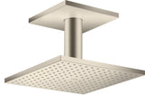 AXOR Kopfbrause 250/250 1jet PowderRain Deckenmontage Chrom – Hansgrohe