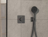 HANSGROHE ShowerSelect Comfort E Thermostat Fertigmontageset UP Chrom für 2 Verbraucher