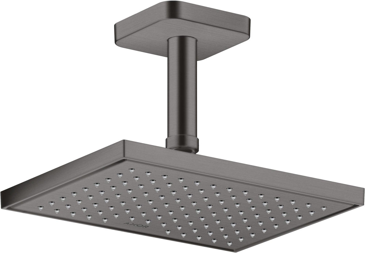 AXOR Kopfbrause 245 x 185 mm 1 Jet EcoSmart Chrom – Rain-Duschkopf für Wand- und Deckenmontage