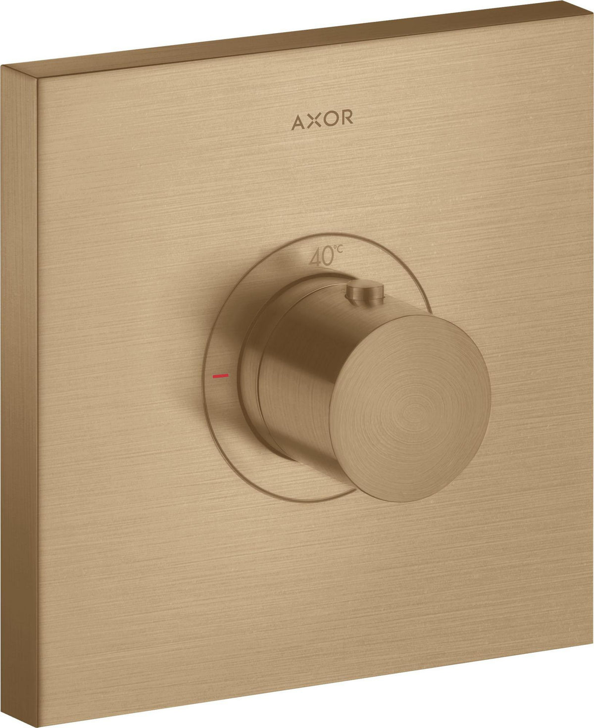 AXOR ShowerSelect Square Highflow UP Thermostatbatterie Chrom – Eckige Unterputz-Armatur mit 59 l/min