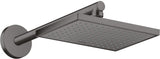 AXOR Kopfbrause 245 x 185 mm, 1 Jet, Chrom – Rain-Strahl für Wand- und Deckenmontage