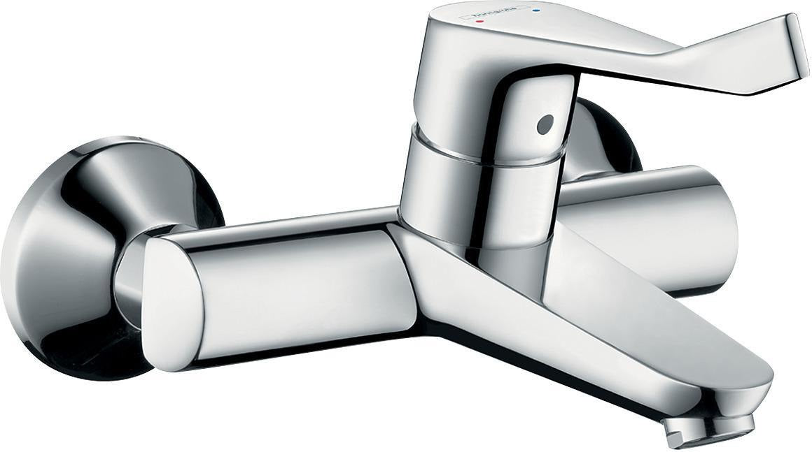 HANSGROHE Focus Care Einhebel-Waschtischmischer DN 15, extra langer Comfortgriff, chrom