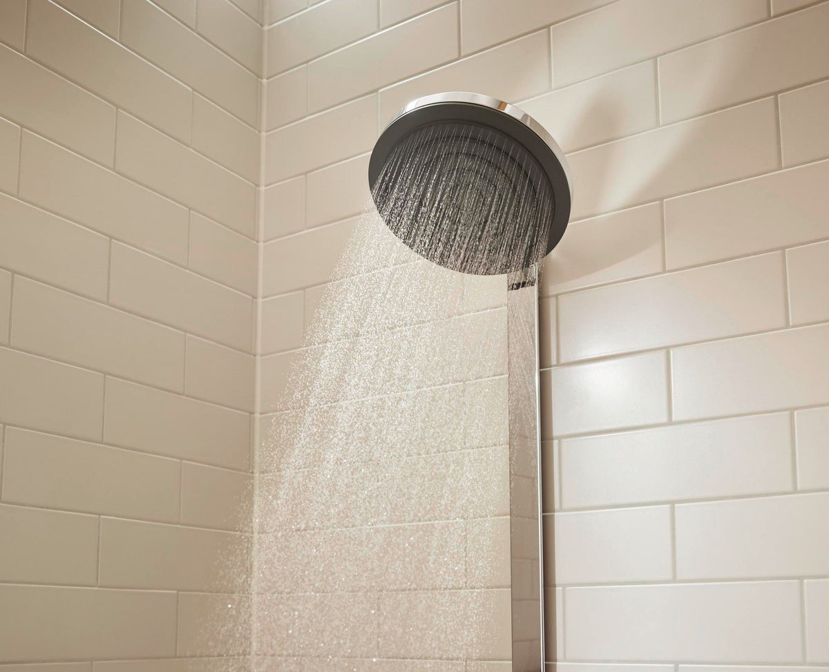 HANSGROHE Showerpipe Pulsify 260 2jet mit Brausethermostat – Chrom, PowderRain & CoolContact