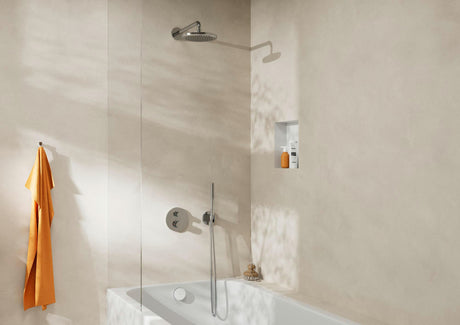 HANSGROHE Kopfbrause Croma 220 AIR 1jet DN 15 EcoSmart – Chrom, 220 mm, RainAir