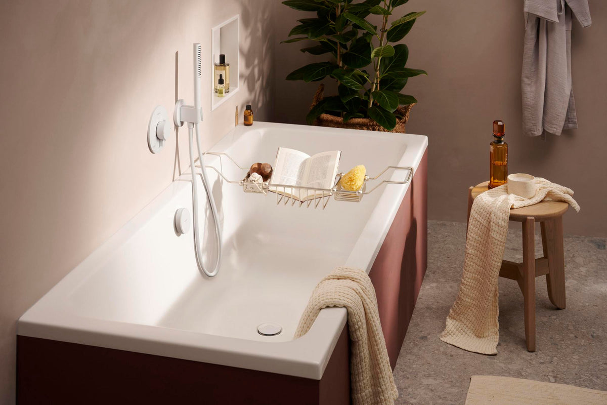HANSGROHE Ecostat Comfort S Thermostat UP Fertigset für 2 Verbraucher mit Sicherungskombination