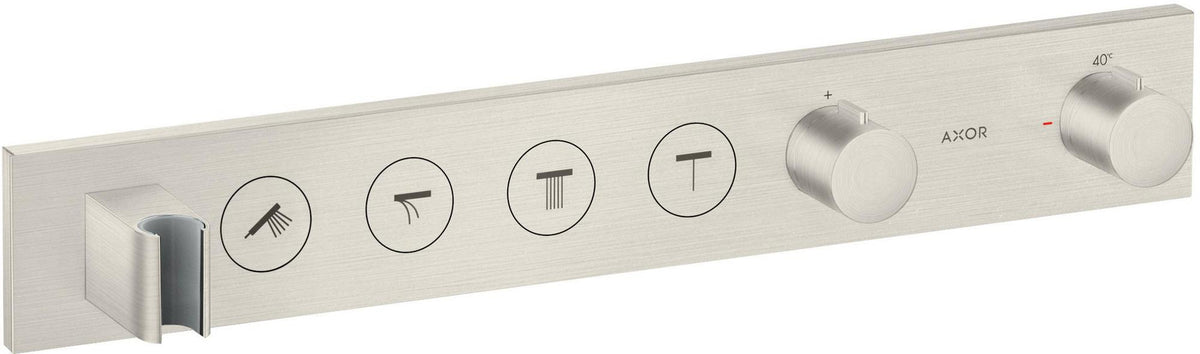 AXOR ShowerSolutions Select 600/90 Thermostatmodul – 4 Verbraucher, chrom