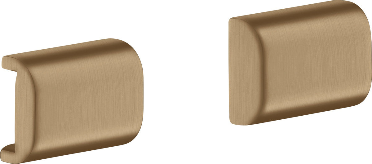 AXOR Universal Softsquare Abdeckung für Reling in Chrom – Hansgrohe Zubehör