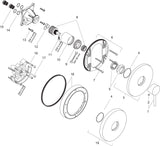 AXOR STARCK UP Einhand-Brausemischer Chrom – Unterputz mit Temperaturbegrenzer