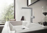 HANSGROHE Finoris 230 Einhebel-Waschtischmischer mit Push-Open Ablaufgarnitur, chrom
