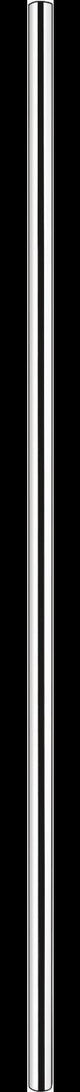 Hansgrohe Design Siphon Rohr beschriftet chrom – Ersatzteil für Waschbecken