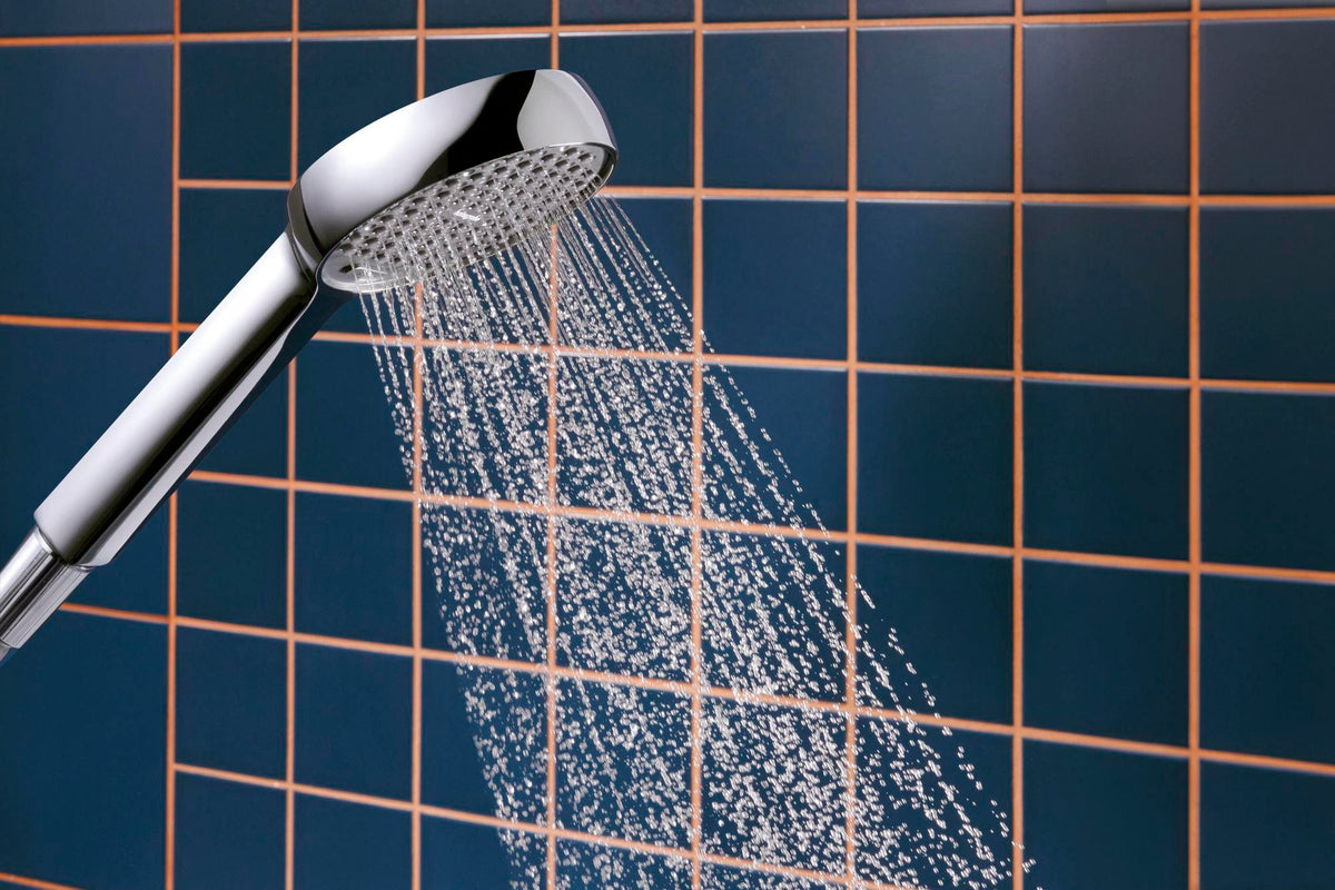 HANSGROHE Handbrause Activera Select S 95 2jet EcoSmart Chrom – 2 Strahlarten, Select-Taste, QuickClean+