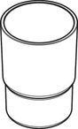 HANSGROHE Zahnbecher Logis Universal – Elegante Wandmontage für Ihr Badezimmer