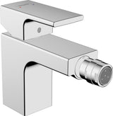 HANSGROHE Einhebel-Bidetmischer VERNIS Shape mit Zugstangen-Ablaufgarnitur, chrom