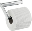 AXOR Universal Papierrollenhalter in Chrom – Wandmontage, verdeckte Befestigung, Softsquare Design