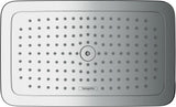 HANSGROHE Kopfbrause Croma E 280 1jet EcoSmart 9 l/min chrom – 280 x 170 mm, RainAir, wand- oder deckenmontierbar