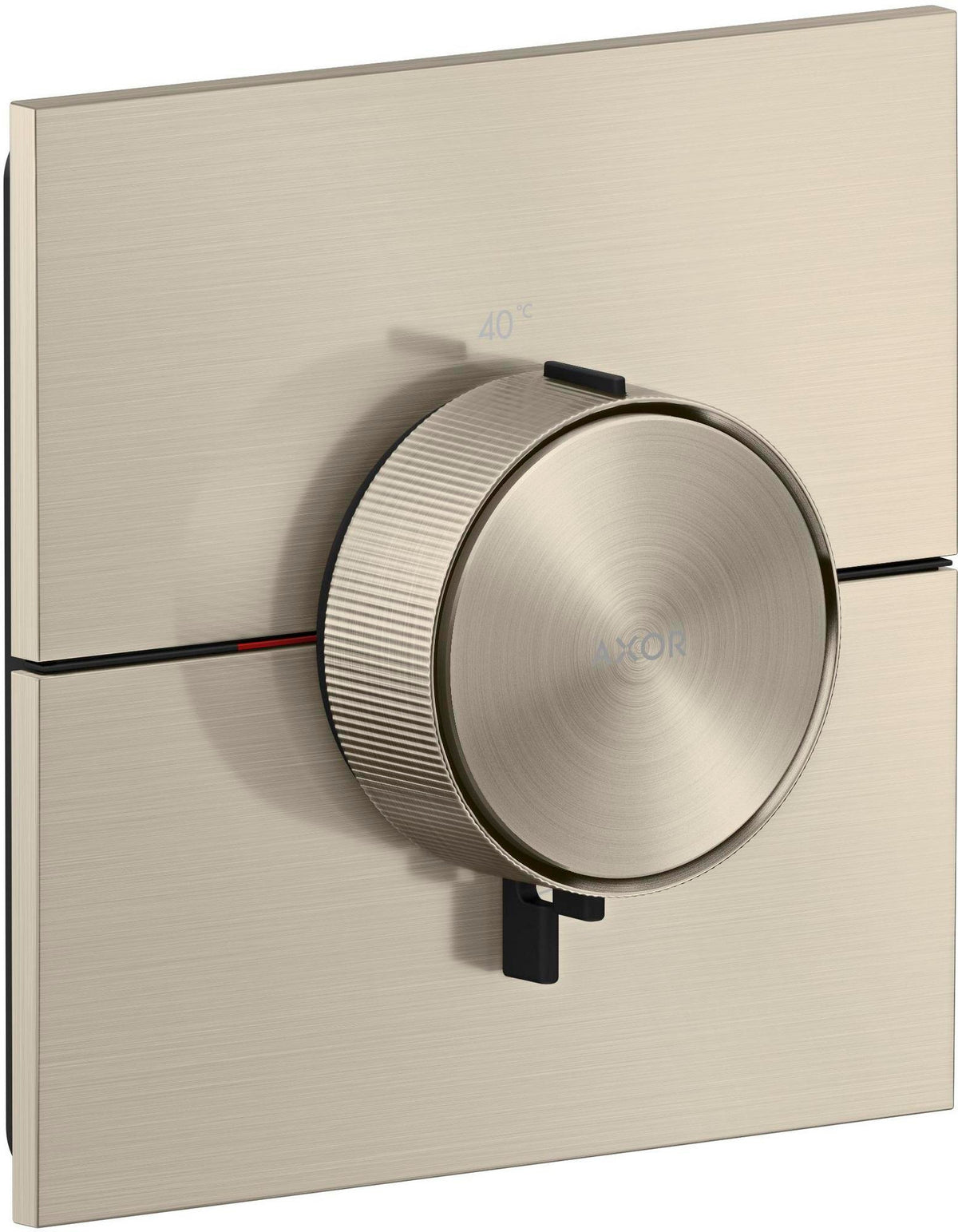AXOR ShowerSelect ID HighFlow Thermostat Unterputz eckig chrom – präzise Temperatur- und Volumensteuerung