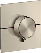 HighFlow Unterputz eckig brushed nickel