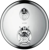 AXOR MONTREUX Unterputz-Thermostat mit Abstellventil, Chrom – 1 Verbraucher