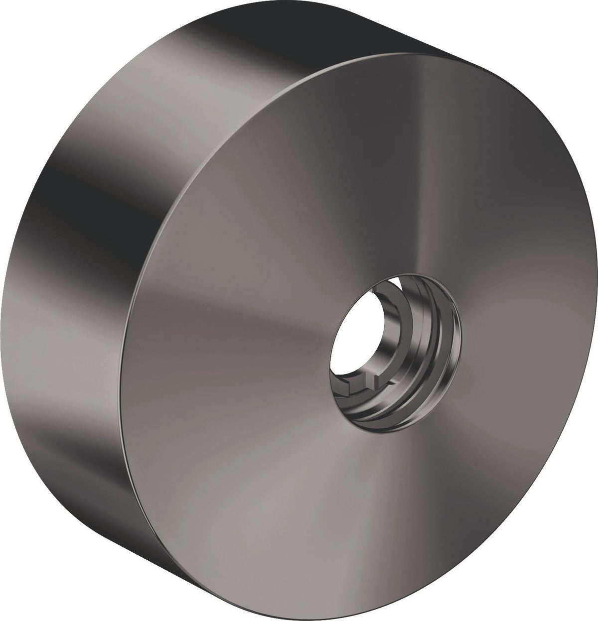 AXOR ONE Verlängerungsrosette 80 mm Chrom – Metallrosette für geringe Einbautiefe