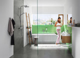 HANSGROHE Showerpipe Crometta S 240 mit Thermostat Ecostat 1001 CL – Chrom
