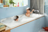 HANSGROHE Showerpipe Croma E 280 1jet chrom mit Wannenthermostat – Duschsystem mit CoolContact