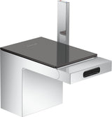 AXOR MYEDITION Einhebel-Bidetmischer ohne Platte polished gold optic mit Push-Open Ablaufgarnitur