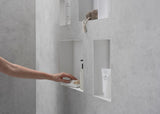 HANSGROHE XtraStoris Minimalistic Wandnische rahmenlos mattschwarz 300x150x100 mm